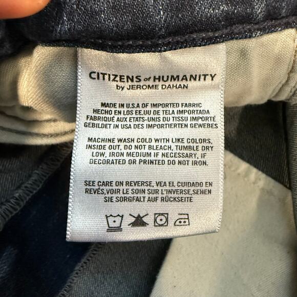 Citizens of Humanity Women's Fleetwood Flare Jeans High Rise Blue Denim 30 - Picture 8 of 11